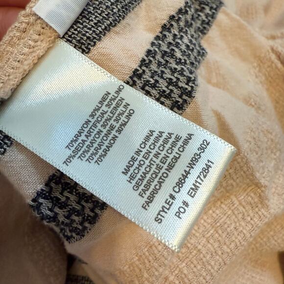 Cloth & Stone Striped Maxi Dress Women’s Size XL Sleeveless Halter Boho Resort - Picture 10 of 16